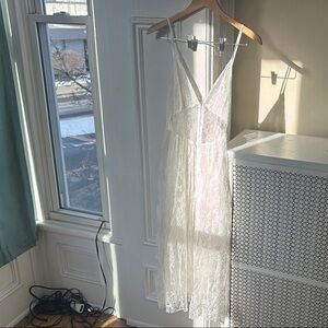 Urban Outfitters White Lace Dress